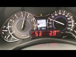 Разгон INFINITI QX80 0-100 7,3