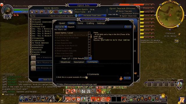 Wardenofrenown - Lotro Plugin #2: Lotro Compendium! (Outdated) смотреть онлайн