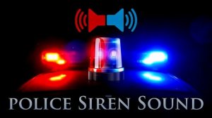 🚨 Police Siren Sound - 10 Minutes | Cop Siren Sound 🔊📢🚨🚔