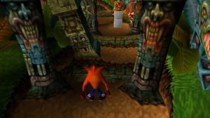 Crash Bandicoot (PS1) #1 прохождение