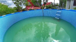 ВЛОГ Наполняем бассейн на даче