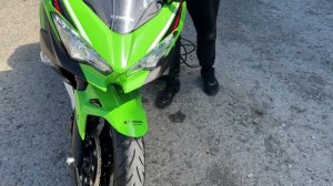 Видео запуска Kawasaki Ninja 400R