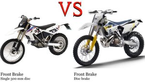 BMW G 450 X Sports Enduro vs Husqvarna TE 511 Test specification comparison