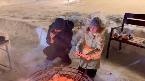 VLOG Ужин у костра / Подготовка к Дню Рождения