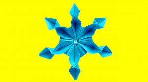 Объемная СНЕЖИНКА из бумаги ❄ Поделки на Новый Год