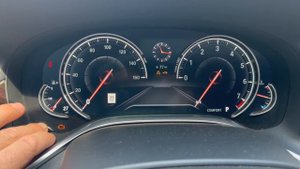 BMW 750li G12 oil light reset, maintenance reset