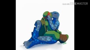 Раф и мона будильник клип черепашки ниндзя