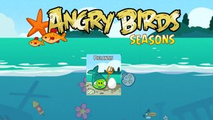 Angry Birds Seasons. Piglantis (level 2-8) 3 stars. Прохождение от SAFa