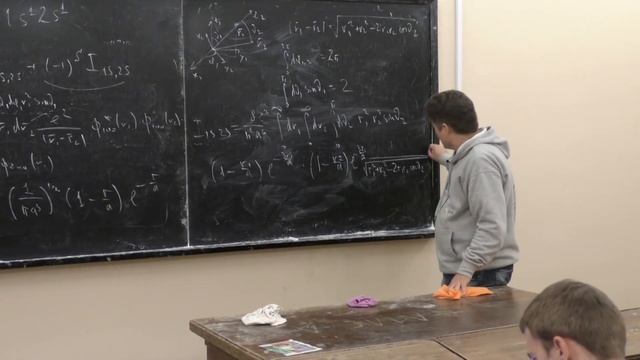 Парфёнов К. В. -  Квантовая теория -  Принцип неразличимости тождественных частиц (Семинар 3)