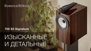 Акустика Bowers & Wilkins 705 S3 Signature | Топовый Hi-Fi для настоящих аудиофилов