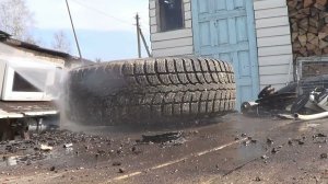 мойка шин перед сезонным хранением