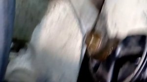 Замена задней подушки двс на Хёндэ Элантра 4