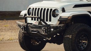Бампер силовой передний BMS HUNTER для Jeep Gladiator JT 2018-2023