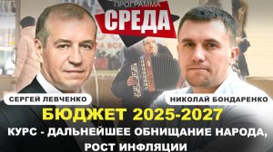 БОНДАРЕНКО, ЛЕВЧЕНКО: Бюджет РФ 2025/ Девальвация рубля/ Инфляция