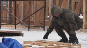 Новые горки для зимних забав.