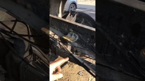Монтаж подушек...Установка на маз импортного двигателя ман
