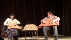 Егор и Анисья Стрельниковы. Гусли мастерской Гусельник.