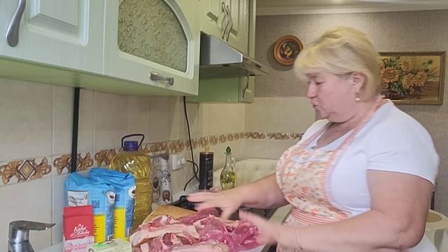 Обзор покупок. Купила домашнее мясо.