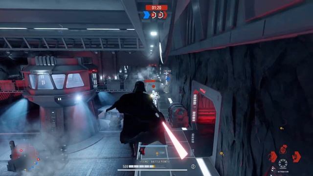Darth Vader Gameplay Star Wars Battlefront 2 смотреть онлайн