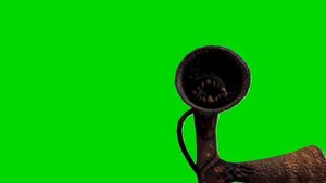 Green Screen Siren Head walking video effects