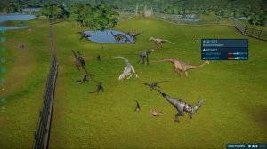 Jurassic World Evolution - Обзор раскрасок у динозавров!#7