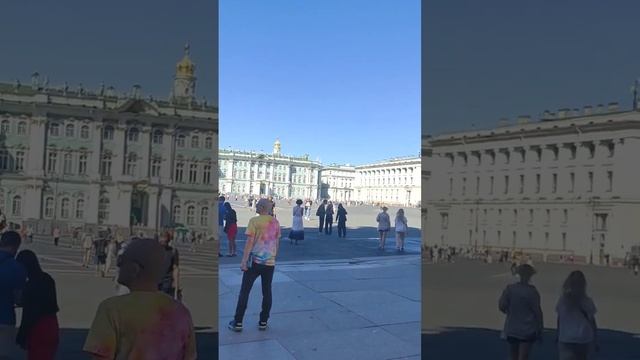 Дворцовая площадь август 2023 #санктпетербург #travel #дворцоваяплощадь