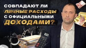 Совпадают ли личные расходы с официальными доходами? Сергей Елин