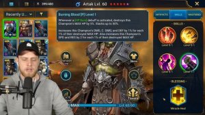 Artak SOLO Stage 9 Icegolem Hard! | Raid: Shadow Legends