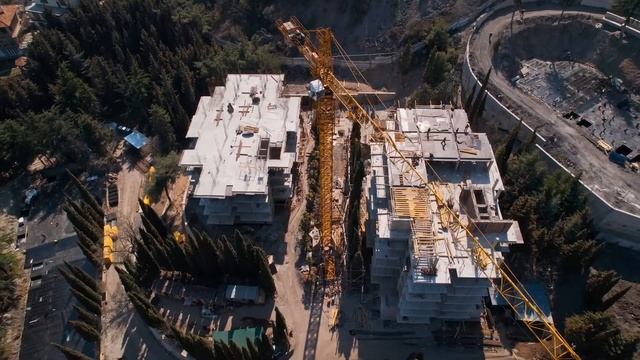 Ход строительства. Апрель 2022