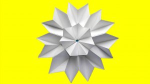 Снежинка из бумаги. Новогодние поделки своими руками