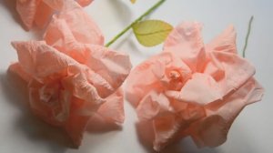 DIY Роза из салфетки своими руками. Мастер класс \ Rose from a napkin