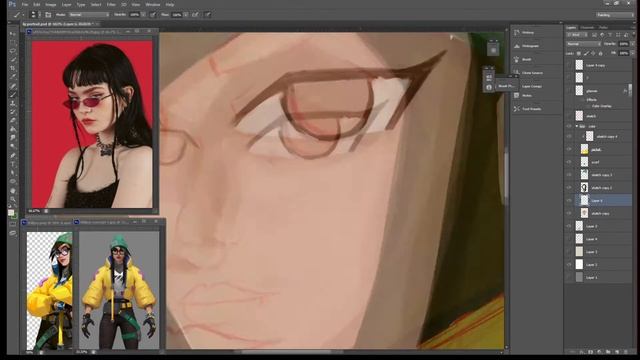 Valorant - Killjoy Portrait Speedpaint