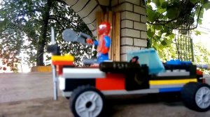 Мультик лего приключения человека паука