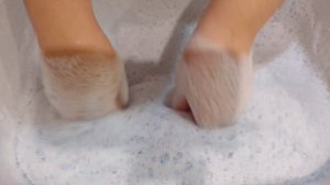 Laundry Paste 🤍 Sponges Squeezing 🤍 ASMR