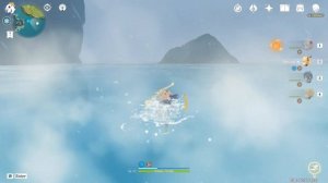 Genshin Impact ● Как растопить лёд если он далеко или как достать Багровый агат с далекого острова.