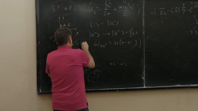 Парфёнов К. В. - - Квантовая теория - Теория переходов: переходы в непрерывном спектре (Семинар 12)