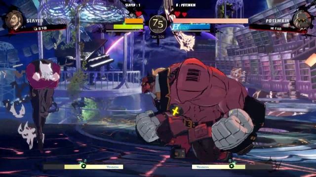 GGST | residence (Slayer) VS FAB (Potemkin) | Guilty Gear Strive High level gameplay