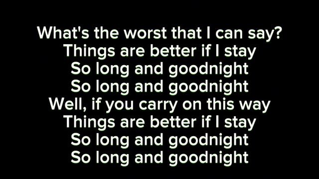 My Chemical Romance || Helena ( Lyrics ) смотреть онлайн