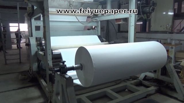 production line of our factory for producing sublimation paper