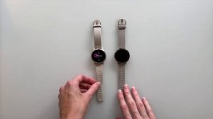 Garmin Venu 3s in French Gray vs. Venu 2s in Light Sand