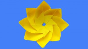 Как сделать Простой бумажный цветок