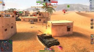 В БОЛЬ BLITZ #107 /// Выживание /// WoT Blitz KRUPA