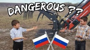 Канадская семья в НН.. Awesome new tools for the Homestead!!