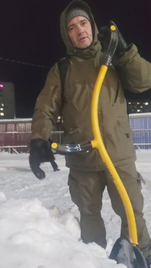 Лопата совковая эргономичная Торнадика