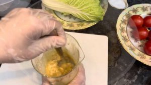 Sezar salatının hazırlanması / Ev üsulu sezar salatı