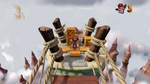 Crash Bandicoot - Прямая дорога - 19 уровень