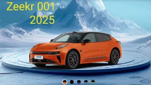 Новый  Zeekr 001 2023.Запас хода увеличили до 1032 км.