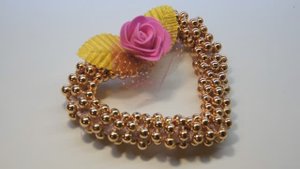 DIY Сердце из бусин своими руками. Мастер класс \ Heart from beads