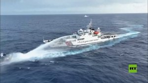 معركة في بحر الصين الجنوبي بين خفر السواحل الصينيين ودورية فلبينية