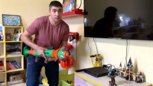 Нерф Базука против Черного Монстра